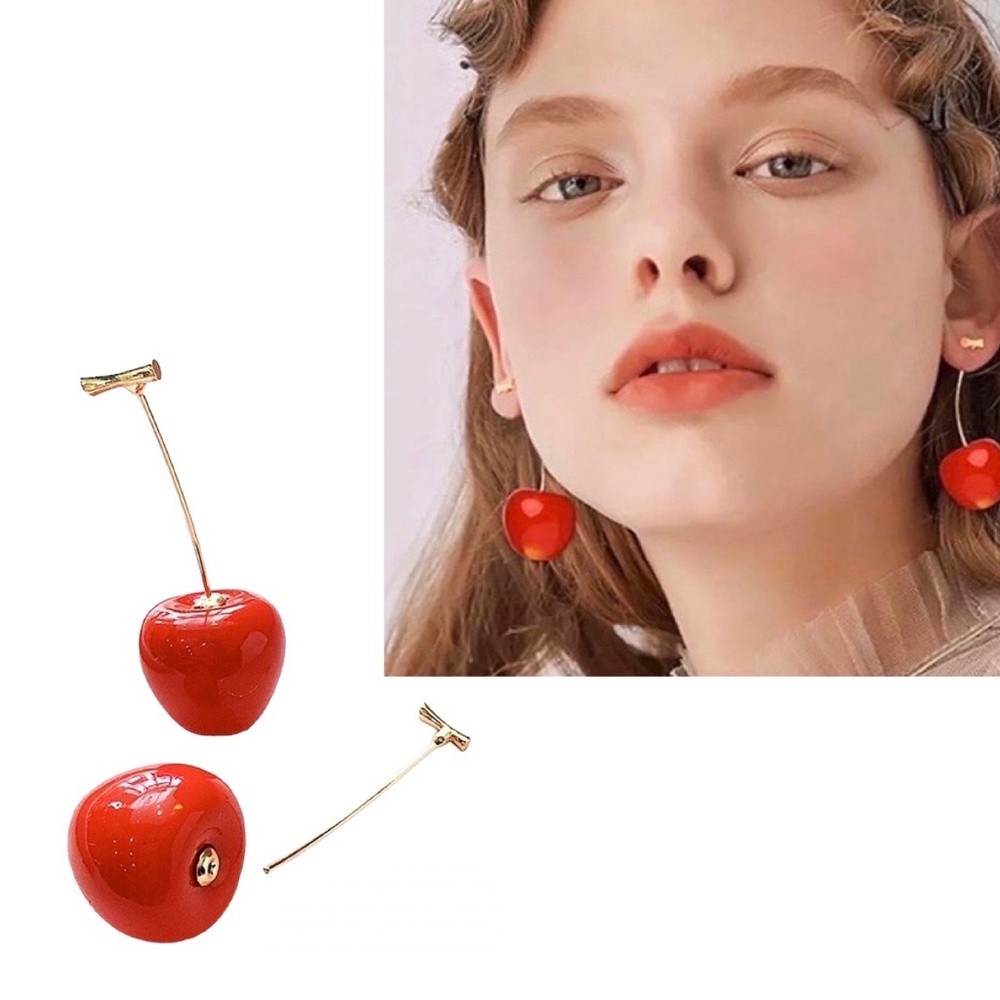 🌵4/$30 New Adorable Cherry Drop Earrings